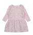 NAME IT Baby Girl Light Pink Dress With Blue Stars Pattern