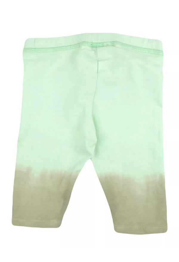 L:U L:U BABY Green Baby Girl Leggings With Logo