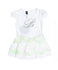 BLUMARINE BABY Girl Dress With Rhinestoned Logo