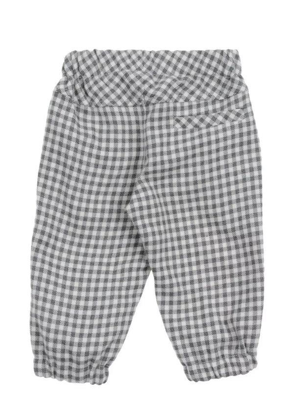 ALETTA Baby Trousers With Check Pattern